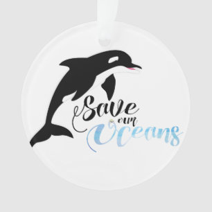 Save our Oceans Ornament