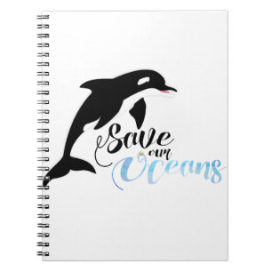 Save our Oceans Spiral Notebook