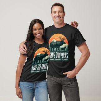 Save Our Parks Resist National Park Protect ALT US T-Shirt