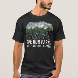 Save Our Parks Resist National Park Protect ALT US T-Shirt