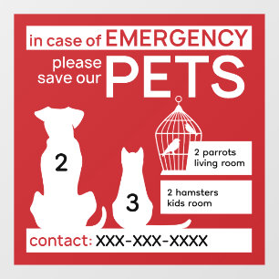 Save Our Pets Editable