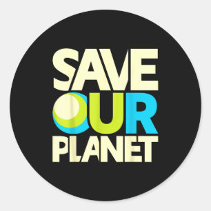 Save Our Planet Classic Round Sticker