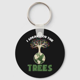 Save Our Planet For Environmental Protection Trees Key Ring