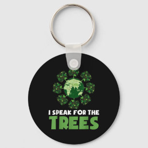 Save Our Planet For Environmental Protection Trees Key Ring