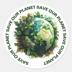 Save Our Planet Stickers