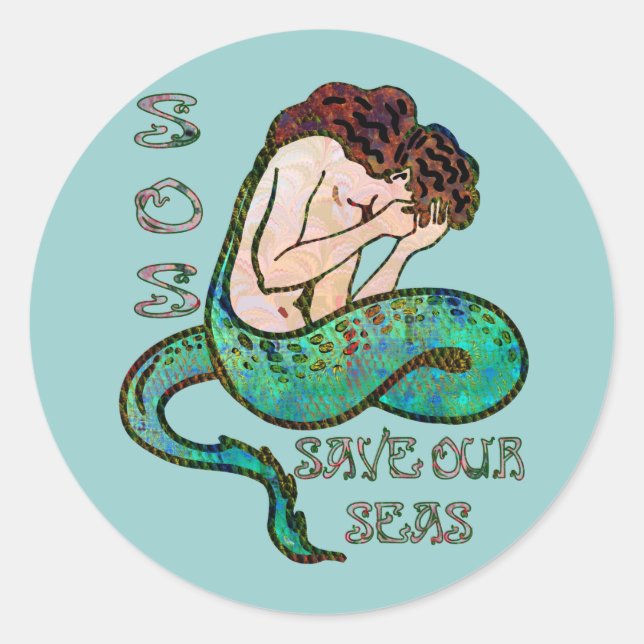 Save Our Seas Sticker (Front)