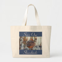 Save Our Shorebirds Big Bag by RoseWrites