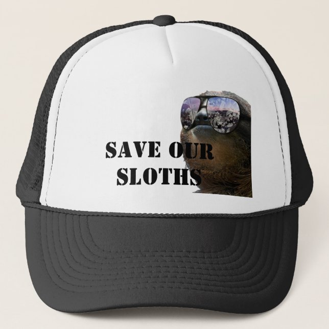 Save our Sloths Hat (Front)