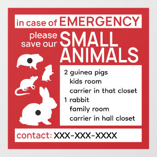 Save Our Small Pets Editable