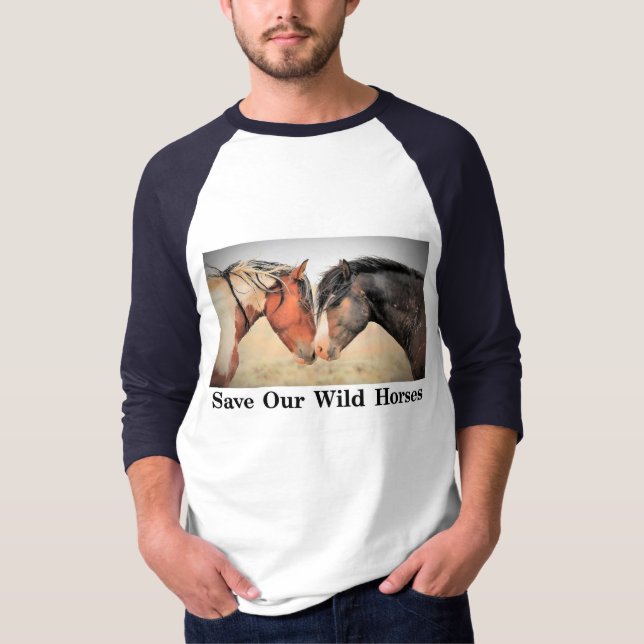 Save Our Wild Horses T-Shirt (Front)