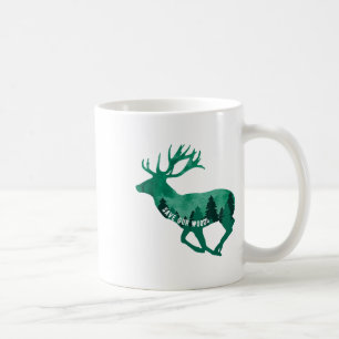 Save Our Woods Environmental Protection Deer Natur Coffee Mug