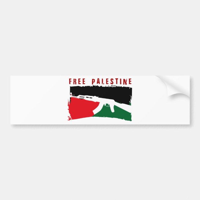 Save Palestine Bumper Sticker (Front)