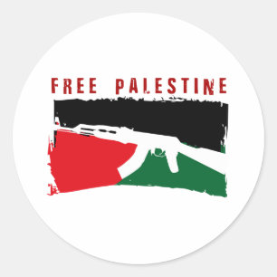 Save Palestine Classic Round Sticker