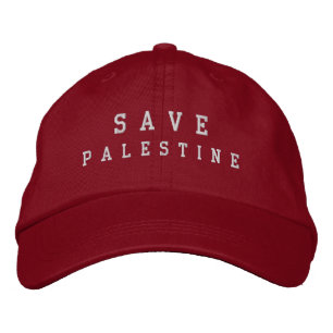 Save Palestine Embroidered Hat