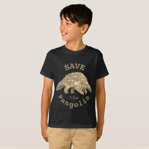 Save Pangolins Endangered Species Animal Activism T-Shirt