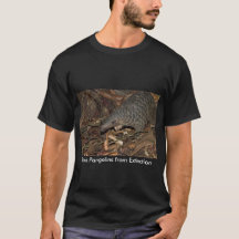 Save Pangolins from Extinction T-shirt Black