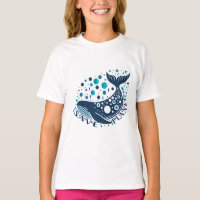 Save planet whale artwork for eco awareness