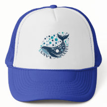 Save planet whale artwork for eco awareness