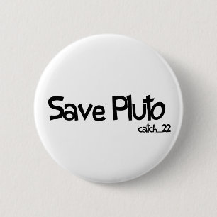 Save Pluto Badge