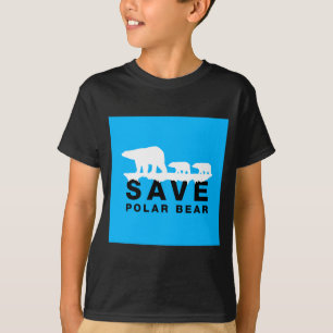Save Polar Bear T Shirt