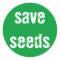"Save Seeds" Sticker