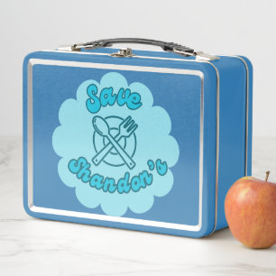 SAVE SHANDON'S - Rob's Diner - The Crossing Metal Lunch Box
