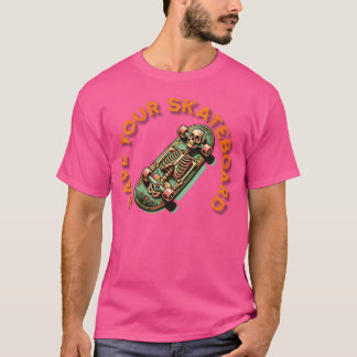 Save Skateboard T-Shirt
