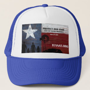 Save Texas from federal gvt Trucker Hat