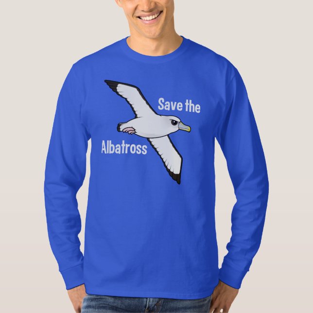 Save the Albatross (flight) T-Shirt (Front)