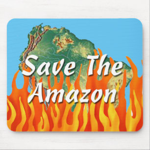 Save The Amazon Mouse Pad