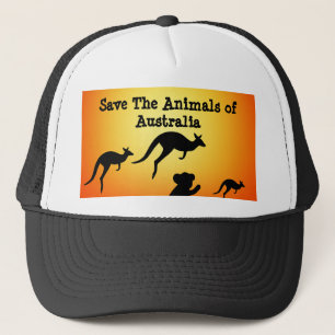 Save The Animals of Australia Trucker Hat