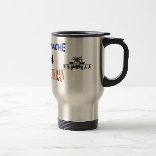 SAVE THE APACHE ride a VET Travel Mug (Right)