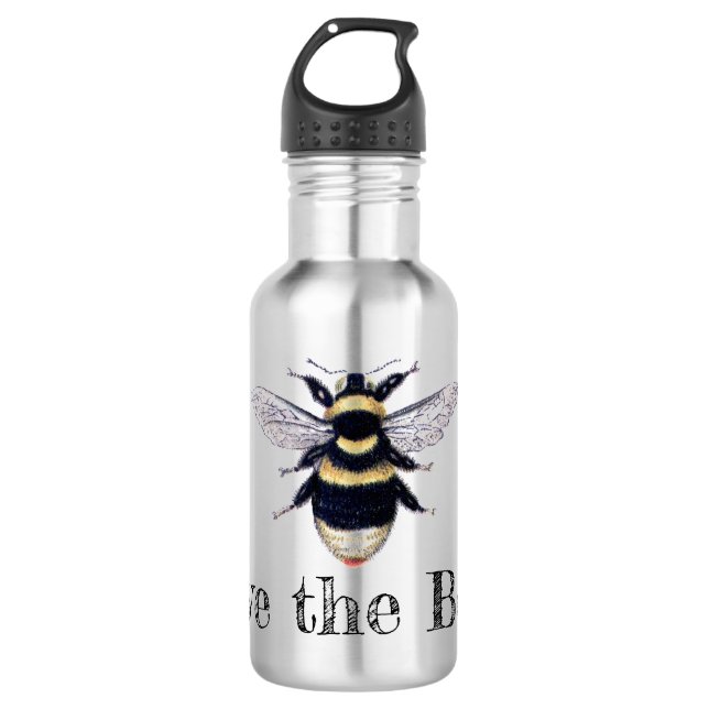 Save the Bees 532 Ml Water Bottle (Front)