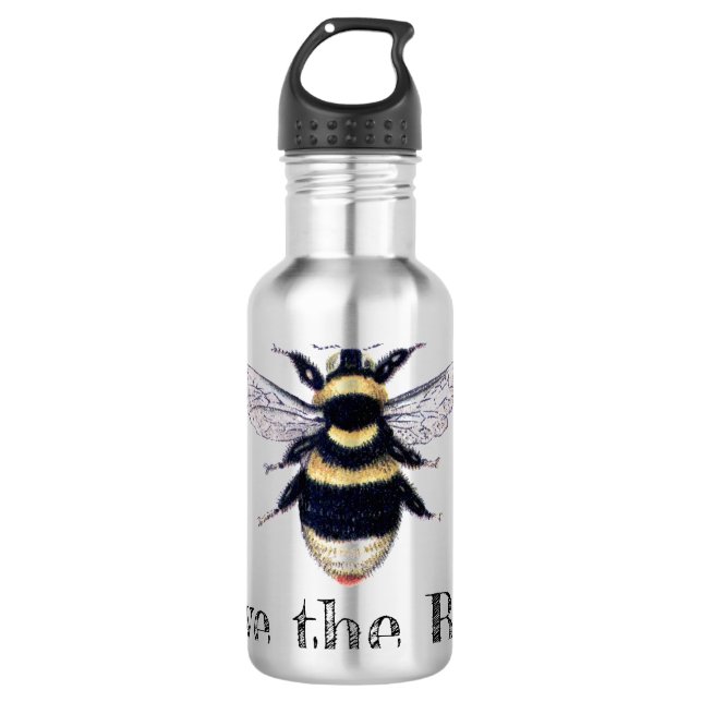 Save the Bees 710 Ml Water Bottle (Front)