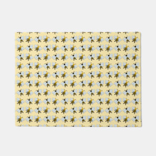 Save The Bees Art Doormat