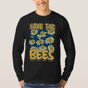 Save the bees Beekeeper cute honey bee costume 9 T-Shirt