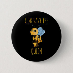 Save The Bees Beekeeper Environmental Protection _ 6 Cm Round Badge