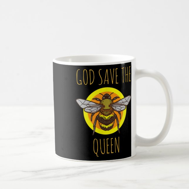 Save The Bees Beekeeper Environmental Protection  Coffee Mug (Right)