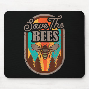 Save The Bees Beekeeper Environmental Protection _ Mouse Pad