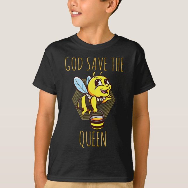 Save The Bees Beekeeper Environmental Protection _ T-Shirt (Front)