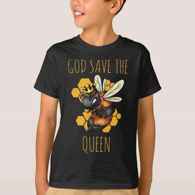 Save The Bees Beekeeper Environmental Protection _ T-Shirt (Front)