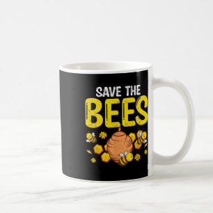Save The Bees Environmental Protection Earth Day G Coffee Mug