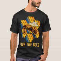 Save The Bees Flying Insect Large Group Bee