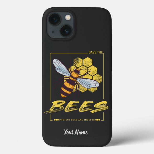 Save the Bees for Beekeeper and Apiarist Case-Mate iPhone Case (Back)