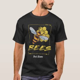 Save the Bees for Beekeeper and Apiarist T-Shirt