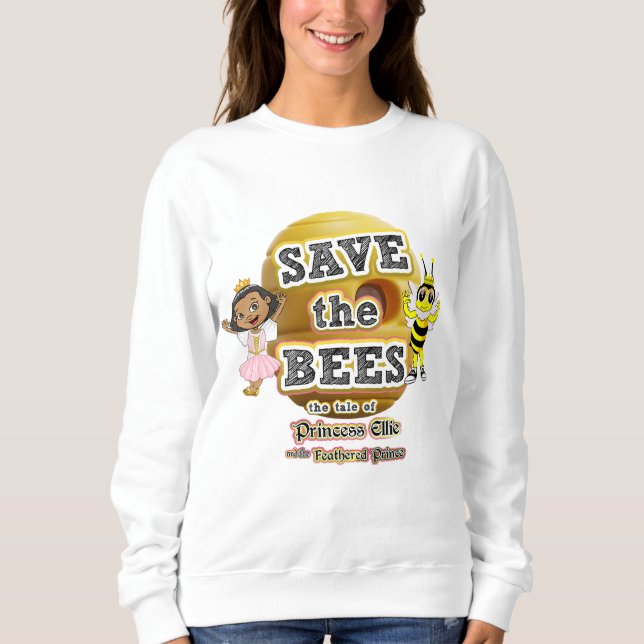 Save the Bees – Friends of the Hive Sweatshirt (Front)