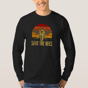 Save The Bees Harvest Succulent Gardening Grass Na T-Shirt