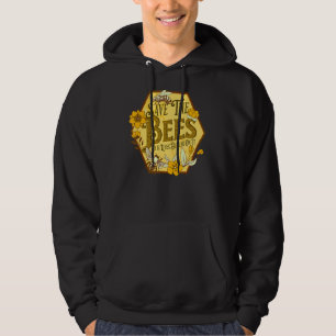 Save The Bees Honey Bee Keeper Farmer Nature Hive Hoodie
