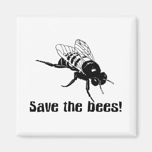 Save the Bees Magnet