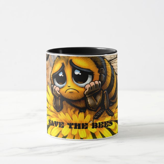 Save the bees mug (Center)